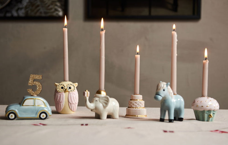 Elefant figur til kertelys