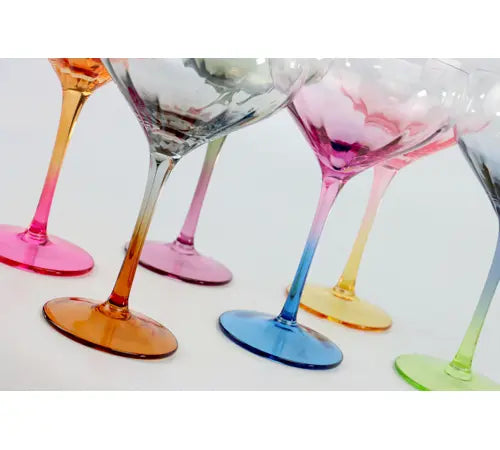 Goblet glas rainbow fra HOFF