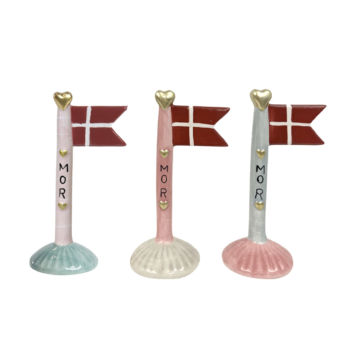 Flag i keramik ( mor)