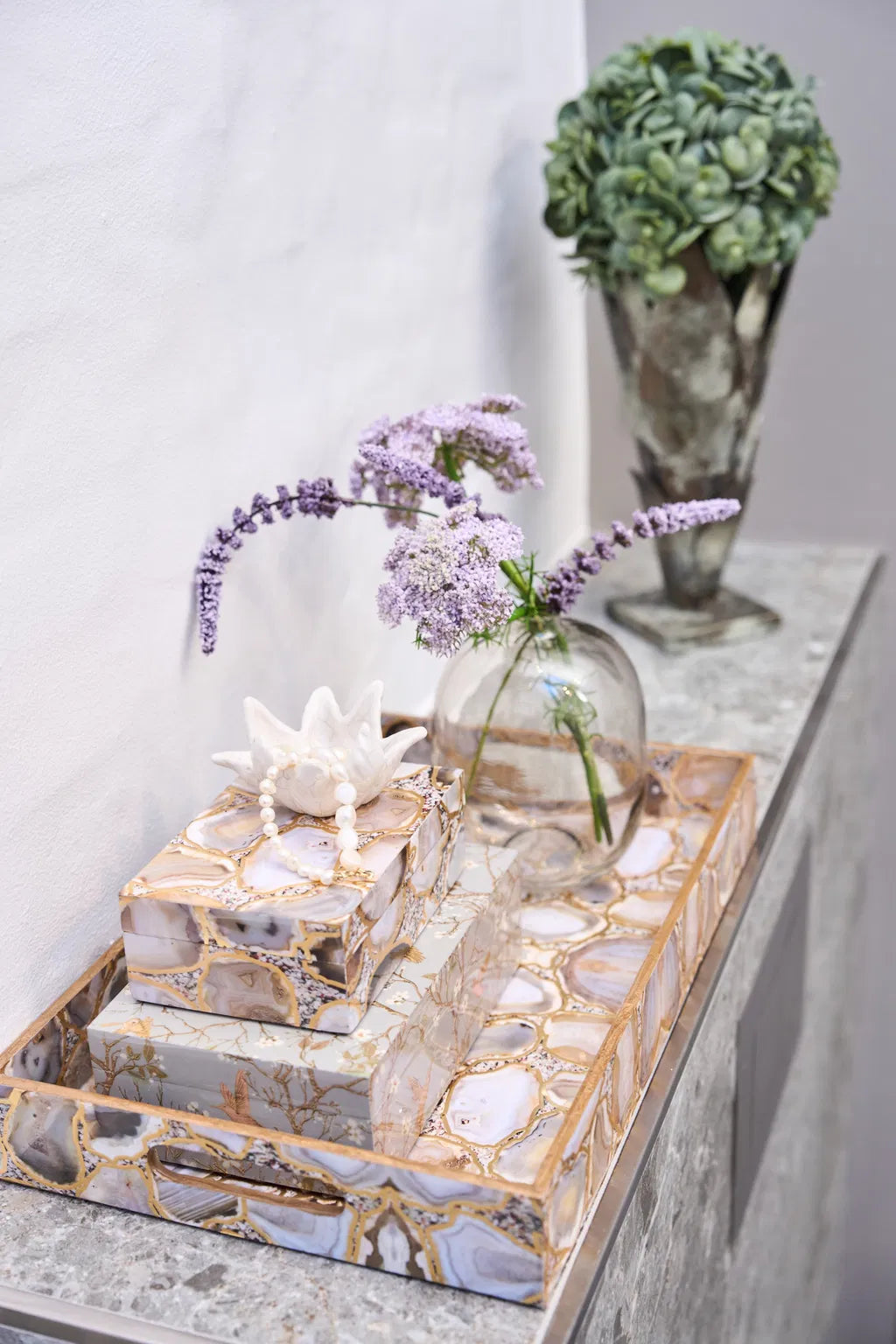 Smykkeæsker, sæt med 2 stk