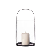 Lanterne ERNST glas / sort