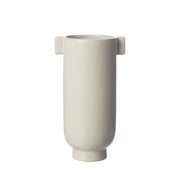 ERNST Vase med  hvid /sand