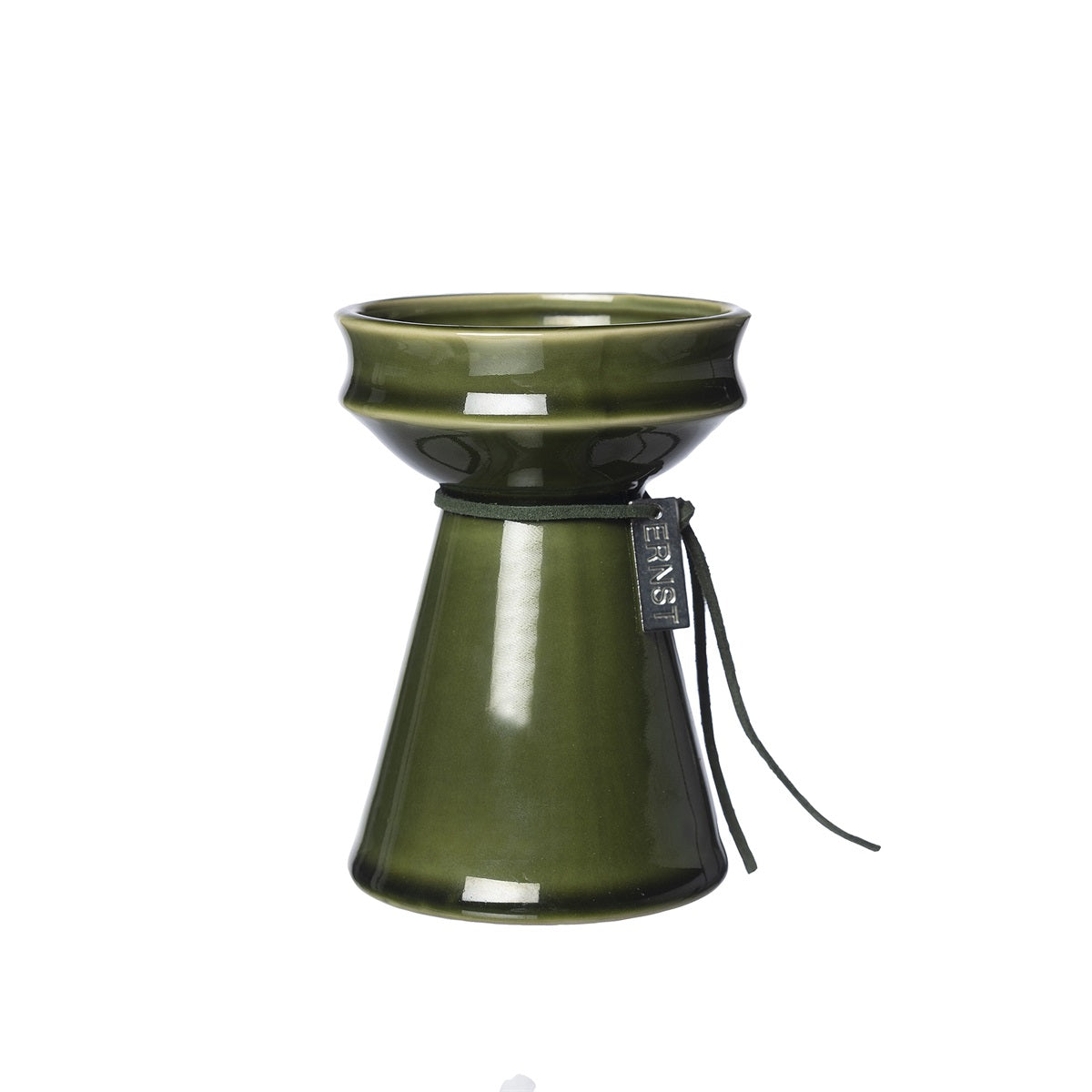 Vase grøn keramik til løg