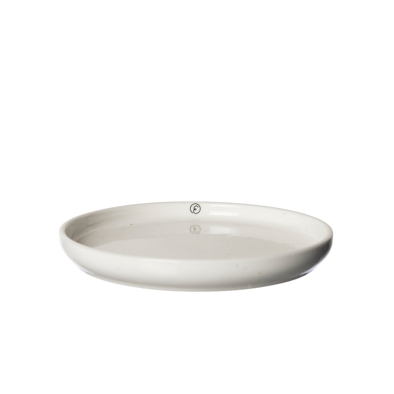 ERNST Lille Frokosttallerken i Porcelæn – Sandhvid | Ø 17.5  cm