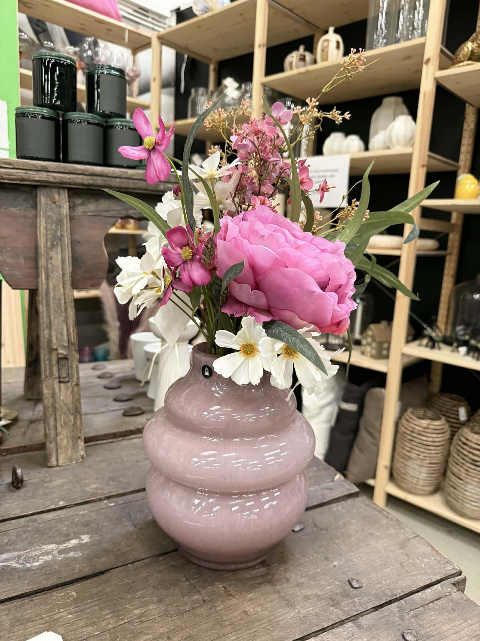 Blomster buket - Håndbundet