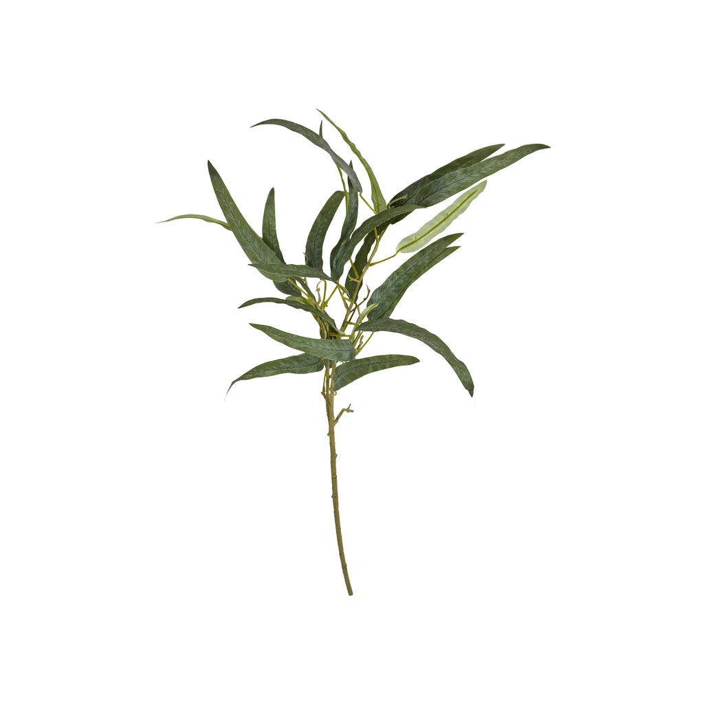 Luksuriøs Kunstig Eukalyptus Gren – Elegant Grøn Dekoration til Vase & Boligstyling