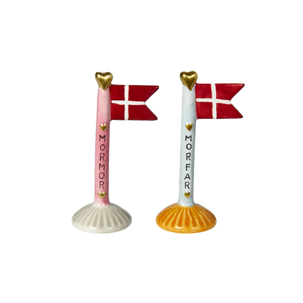 Mormor & Morfar Flag – Dansk Hygge & Gaveidé