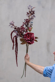 Kunstig Amarant Rævehale Bordeaux – Naturtro Kunstig Blomst